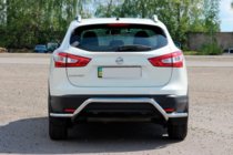 Nissan Qashqai 2014-2021 Arceau Arrière AK007-Plus (Inox) photo 3