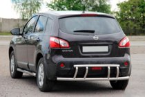 Nissan Qashqai 2010-2014 Arceau Arrière AK011 (Inox) photo 1