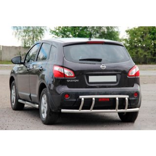 Arceau Arrière AK011 (Inox) Nissan Qashqai 2007-2010 photo 1