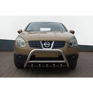 Pare-buffle WT003 (Inox) Nissan Qashqai 2007-2010 photo 1