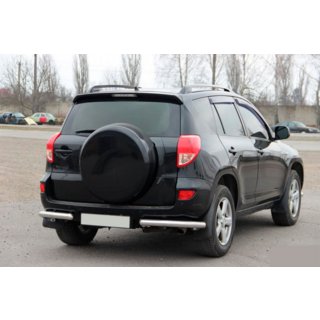 Coins arrières AK003 (2 pcs, inox) Toyota Rav 4 2006-2013 photo 3