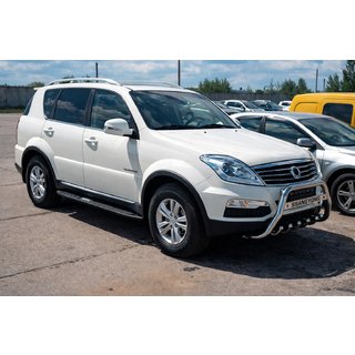 Pare-buffle WT004 Inox SsangYong Rexton I 2001-2017 photo 4