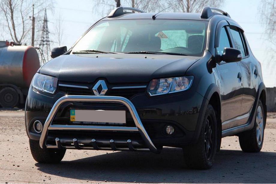 Dacia Sandero 2013-2020 Arceau Avant WT003 (Inox) Image