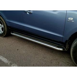 Marchepieds Latéraux Premium (2 pcs, Inox) Hyundai Santa Fe 2 2006-2012 photo 1