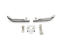 Hyundai Santa Fe 2 2006-2012 Barres d’angle arrière doubles AK003-Double (inox) photo 2