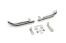 Hyundai Santa Fe 2 2006-2012 Barres d’angle arrière doubles AK003-Double (inox) photo 1