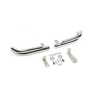 Barres d’angle arrière doubles AK003-Double (inox) Hyundai Santa Fe 2 2006-2012 photo 1