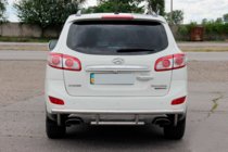 Hyundai Santa Fe 2 2006-2012 Arceau Arrière AK002-2 (Inox) photo 3