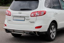 Hyundai Santa Fe 2 2006-2012 Arceau Arrière AK002-2 (Inox) photo 4