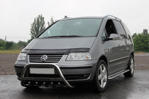 Volkswagen Sharan 1995-2010 Pare-buffle WT004 Inox photo 1