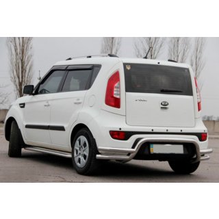 Protection Arrière AK007-2 (Inox) Kia Soul II 2013-2018 photo 2