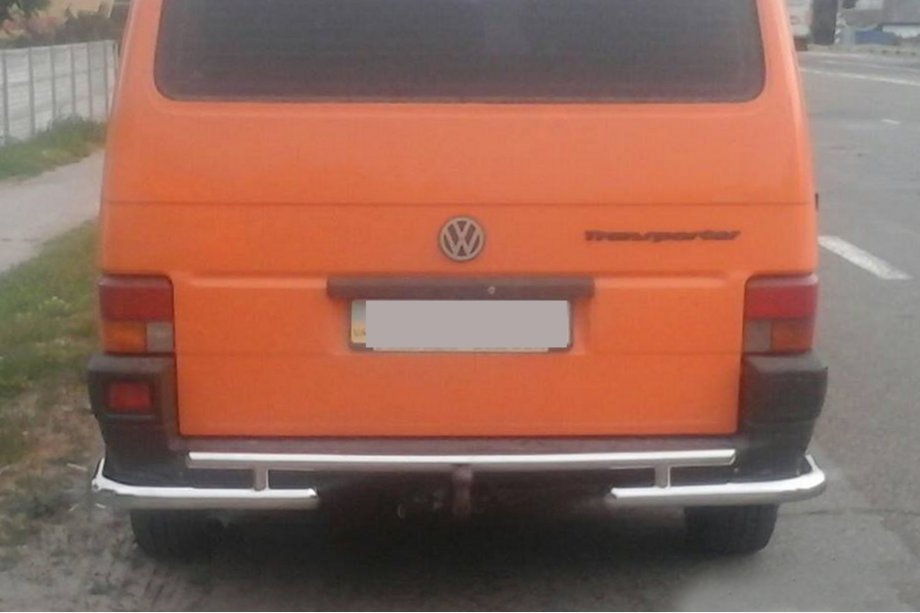 Volkswagen T4 Transporter 1990-2003 Arceau Arrière AK003-2 (Inox) Image