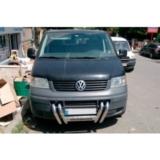 Pare-buffle ST006-04 Calandre (Inox) Volkswagen T5 Transporter 2003-2010 photo 3
