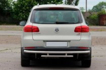 Volkswagen Tiguan 2007-2016 Protection Arrière AK002-2 (Inox) photo 3