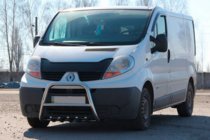 Renault Trafic 2001–2015 Pare-buffle QT-Spec (Inox) photo 3