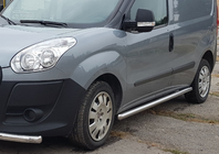 Fiat Doblo II 2010-2022 Tubes Latéraux (2 pcs, Inox) photo 1