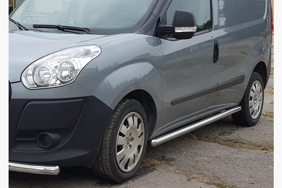 Fiat Doblo II 2010-2022 Tubes Latéraux (2 pcs, Inox) Image
