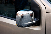 Fiat Fiorino/Qubo 2008-2024 Coques de rétroviseurs complètes (2 pcs) OmsaLine - Inox Italien photo 4