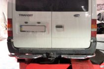 Ford Transit 2000–2014 Marchepied arriere de protection AK-Special (inox) photo 3