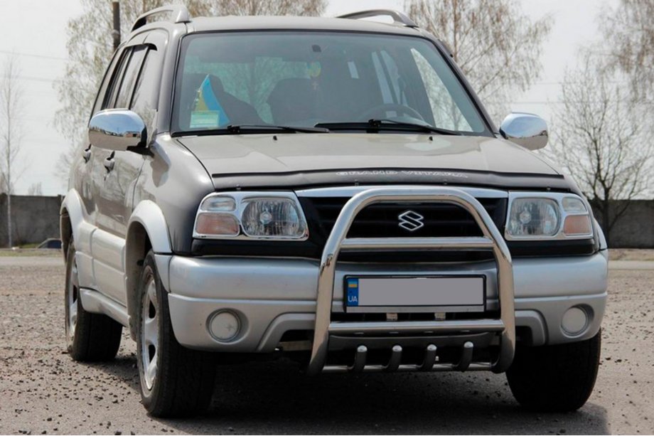Suzuki Vitara 1998-2006 Pare-buffle QT007 (Inox) Image