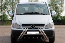 Mercedes Vito W639 2004-2014 Pare-buffle Kelebek WT011 (inox) photo 3
