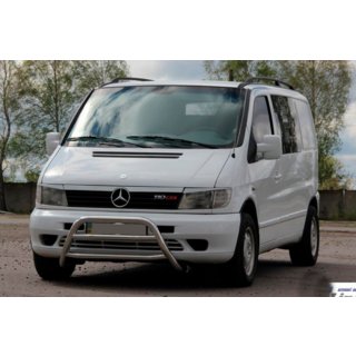 Pare-buffle WT022 (Inox) Mercedes Vito W638 1996-2003 photo 3