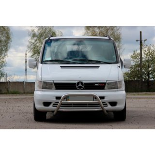 Pare-buffle WT022 (Inox) Mercedes Vito W638 1996-2003 photo 1