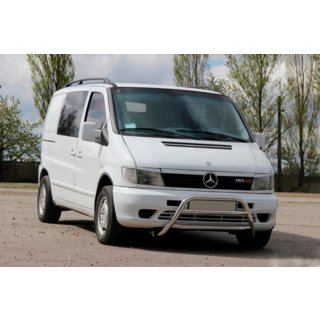 Pare-buffle WT022 (Inox) Mercedes Vito W638 1996-2003 photo 2