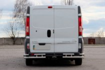 Opel Vivaro 2001–2015 Protection Arrière AK003-Plus-2 (Inox) photo 2