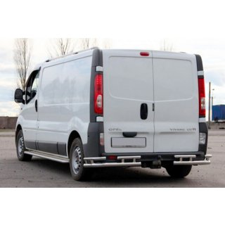 Protection Arrière AK003-Plus-2 (Inox) Opel Vivaro 2001–2015 photo 3