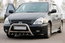 Kia Carnival 2002-2013 Pare-buffle WT004 Inox photo 2