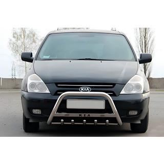 Pare-buffle WT004 Inox Kia Carnival 2002-2013 photo 1