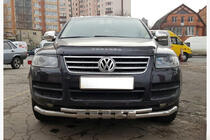 Volkswagen Touareg 2002–2010 Pare-buffle ST015 Inox photo 4