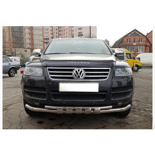 Pare-buffle ST015 Inox Volkswagen Touareg 2002–2010 photo 4