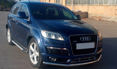 Audi Q7 2005-2015 Protection Avant ST008 (Inox) d60 photo 2
