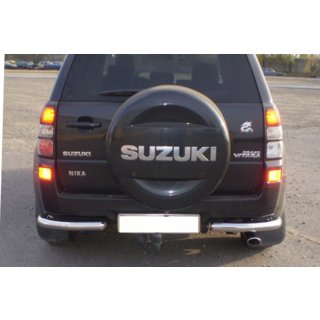 Protection Arrière AK003 (Inox) Suzuki Grand Vitara 2005-2017 photo 1