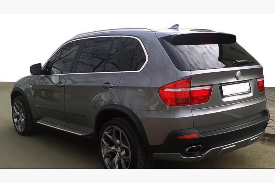BMW X5 E70 2007-2013 Diffuseur arrière (pour 2007-2010 Base, à peindre) Image
