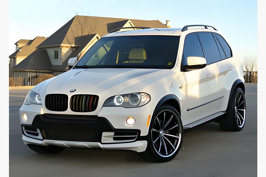 BMW X5 E70 2007-2013 Lame de pare-chocs avant (2007-2010, apprêtée pour peinture) Image
