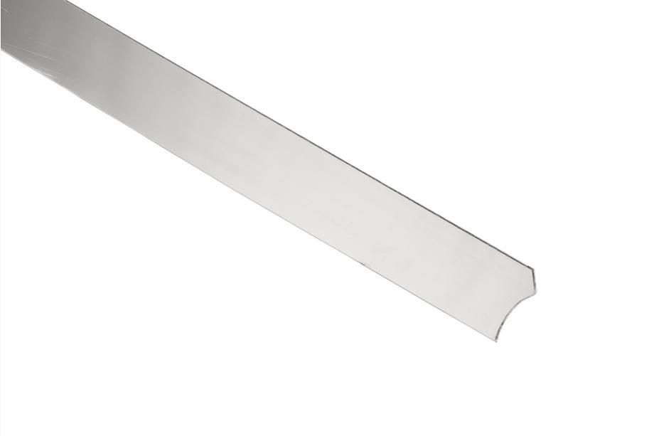 Fiat Linea 2006-2018 Moulure Couvercle Coffre 2006-2012 Inox Sans Trou de Clé Photo 5