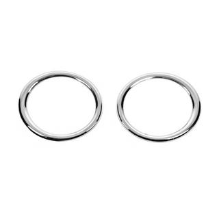 Caches pour antibrouillards 2010-2012 (2 pcs, inox) Volkswagen Amarok 2010-2022 photo 2