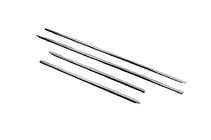 Volkswagen Amarok 2010-2022 Encadrement de vitres inox (4 bandes) Carmos - Acier Inoxydable Turc photo 6