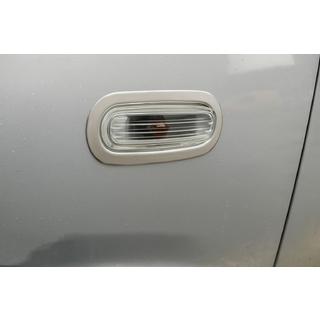 Entourages chromés pour clignotants (2 pcs, inox) photo 1