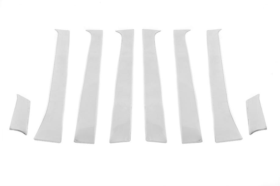 Volkswagen Sharan 1995-2010 Enjoliveurs de Montants de Porte en Acier Inoxydable (8 pcs) Photo 2