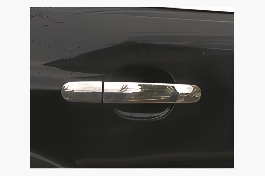 Ford C-Max 2004-2010 Couvre-poignées Chromés (4 pcs, Acier Inoxydable) OmsaLine - Inox Italien Image