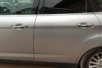 Ford C-Max/Grand C-Max 2010-2019 Couvre-poignées Chromés (4 pcs, Acier Inoxydable) OmsaLine - Inox Italien photo 4