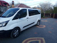 Ford Custom 2013-2022 Barres de Toit Noires photo 2