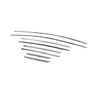 Encadrement supérieur de vitres inox (8 pcs) photo 3