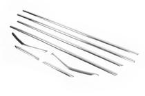 Ford Focus III 2011-2017 Baguettes inférieures de vitres inox (8 pcs) photo 4