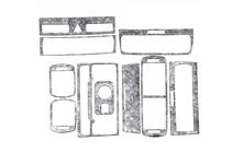 Audi A3 1996-2003 Couvre tableau de bord (2000-2003) Aluminium photo 1