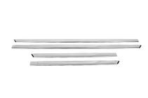 Ford Fiesta 2002-2008 Moulures de Portes Acier Inoxydable (4 pcs) photo 3